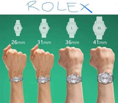 rolex measurements|rolex size chart.